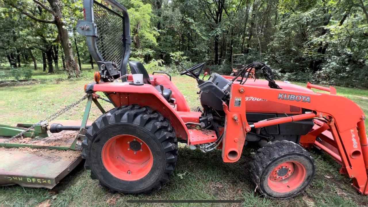 Oil Change Kubota L2800 L3400 L3700SU How To