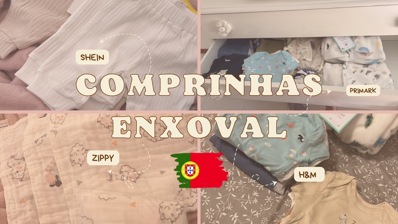 Enxoval de bebê em Portugal - Parte 1