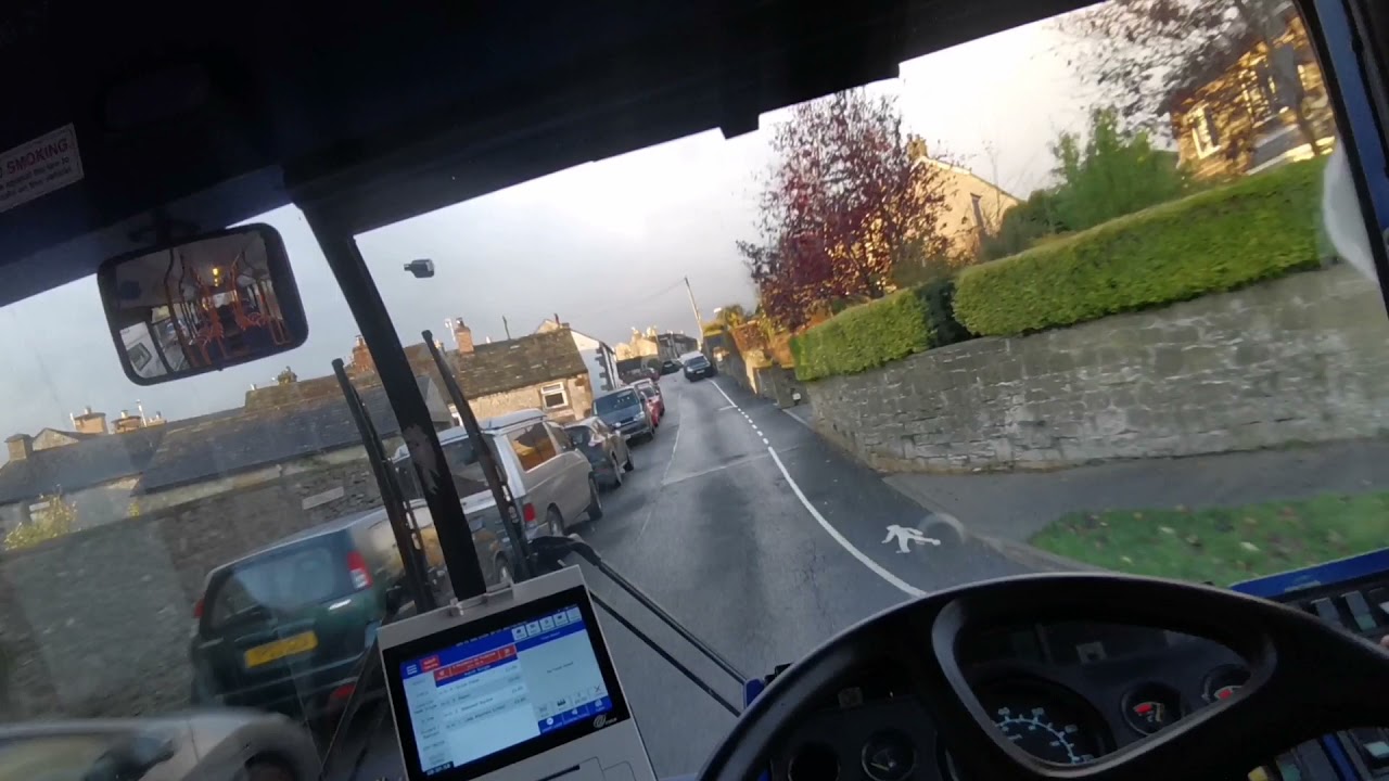 Driving a Dennis Dart through Youlgrave