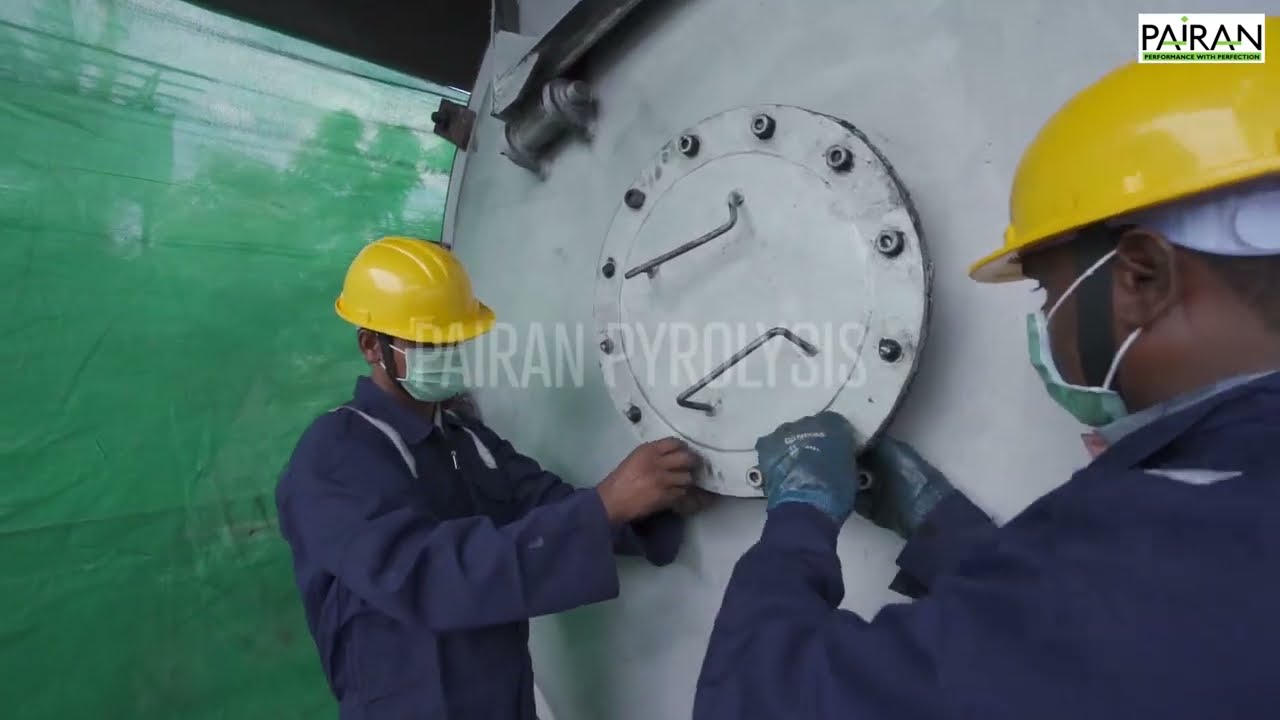 GLIMPSE OF INDIAN TYRE PYROLYSIS FACTORY