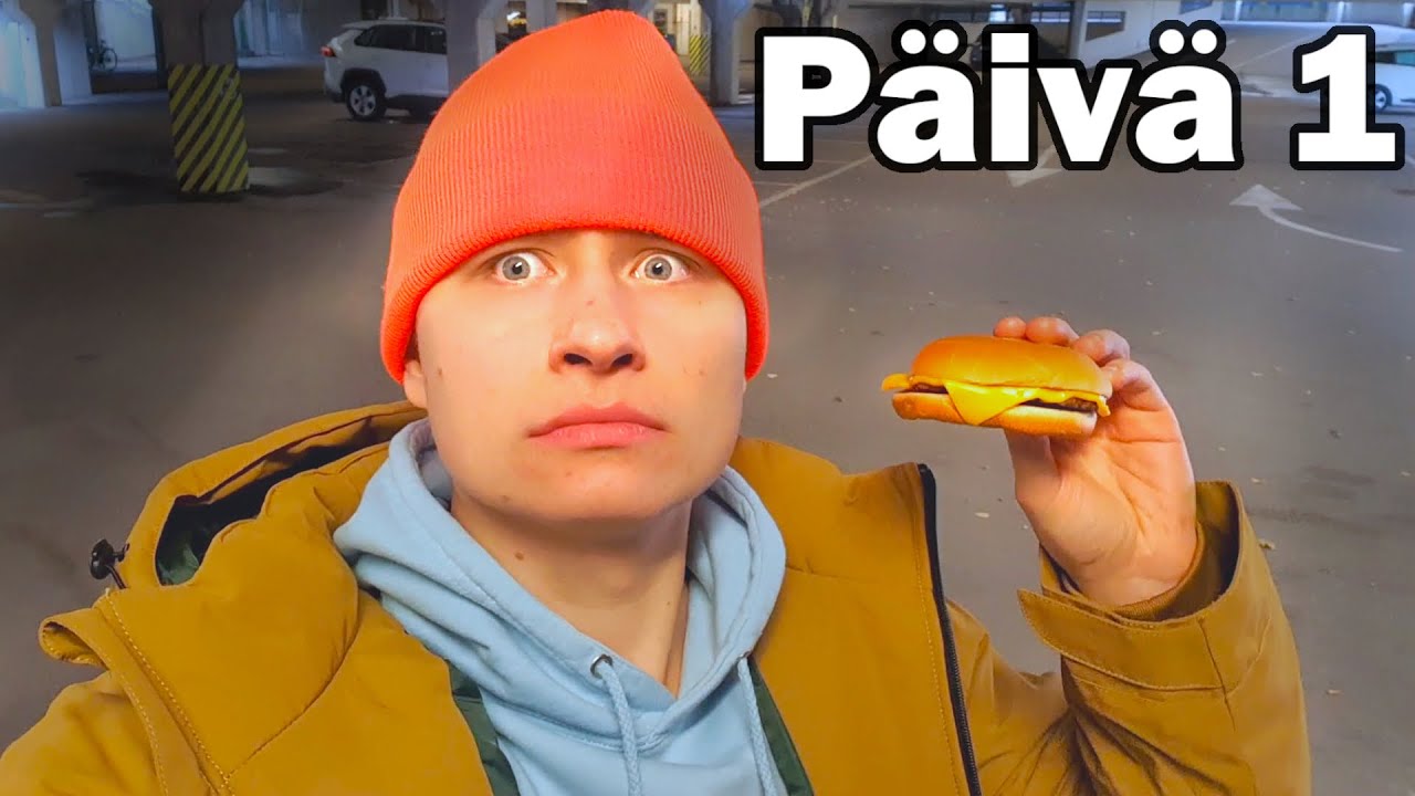 Peten ensimmäinen päivä KADULLA..