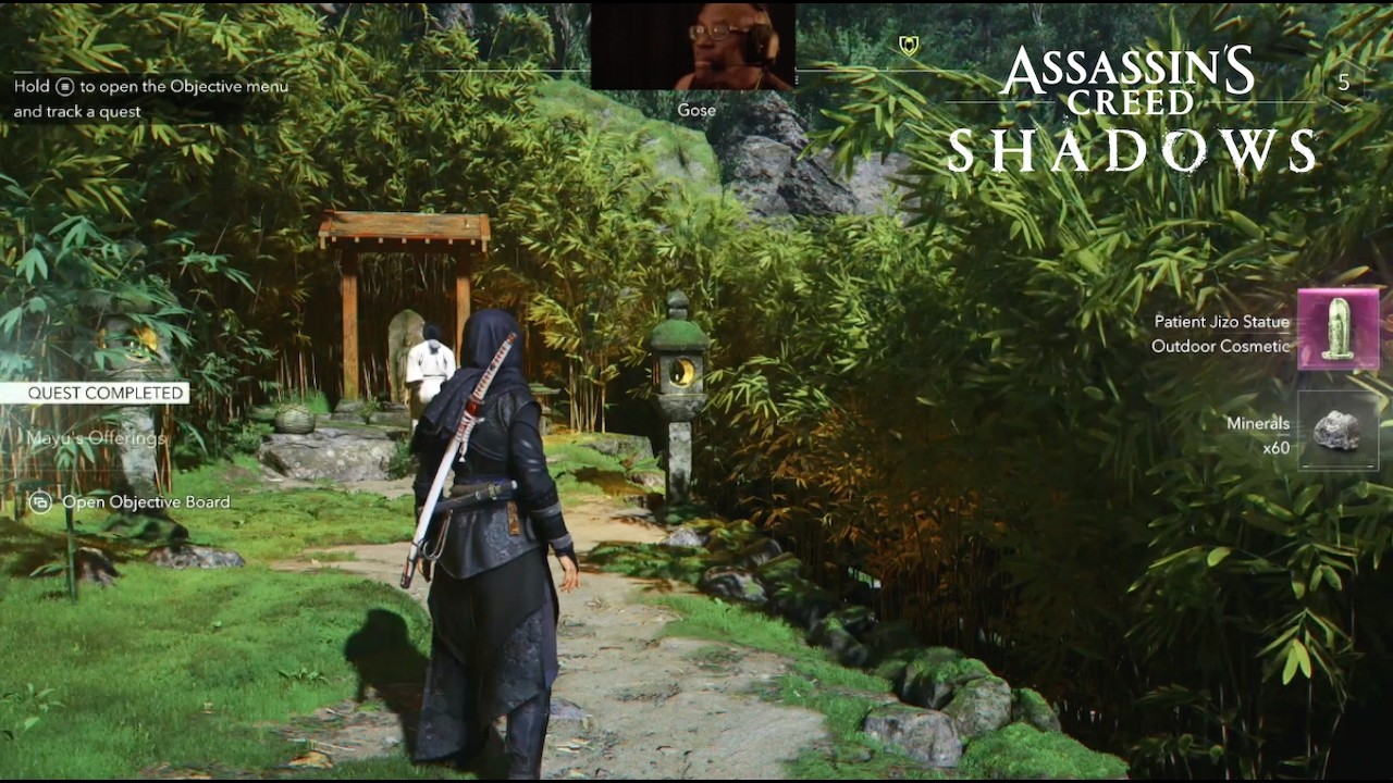 Почитайте статуи Дзидзо | Геймплей | Assassin's Creed Shadows HD