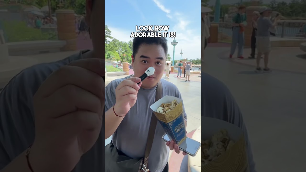 Check out this cool disney japan finds! Popcorn tongs! 