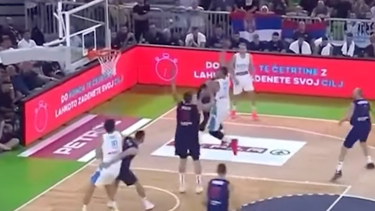 Luka Doncic with a SKYHOOK over Nikola Jokic? 😳🧐