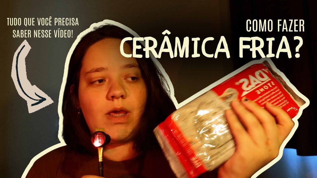 CERÂMICA FRIA PARA INICIANTES | Tudo que eu uso e dicas para começar