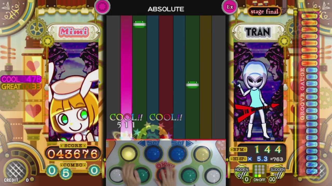 [ポップン] ロックギター(ROCK GUITAR) ABSOLUTE EX