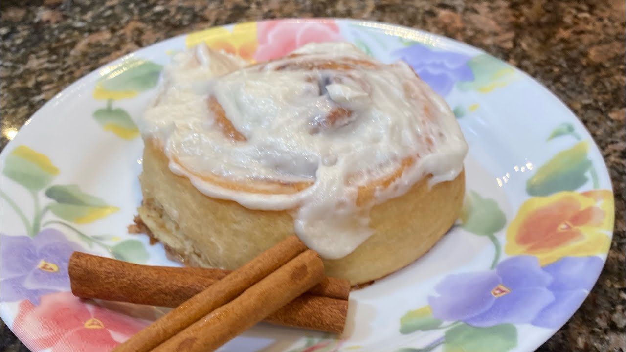 Eggless Cinnamon Rolls with Buttercream or Orange frosting