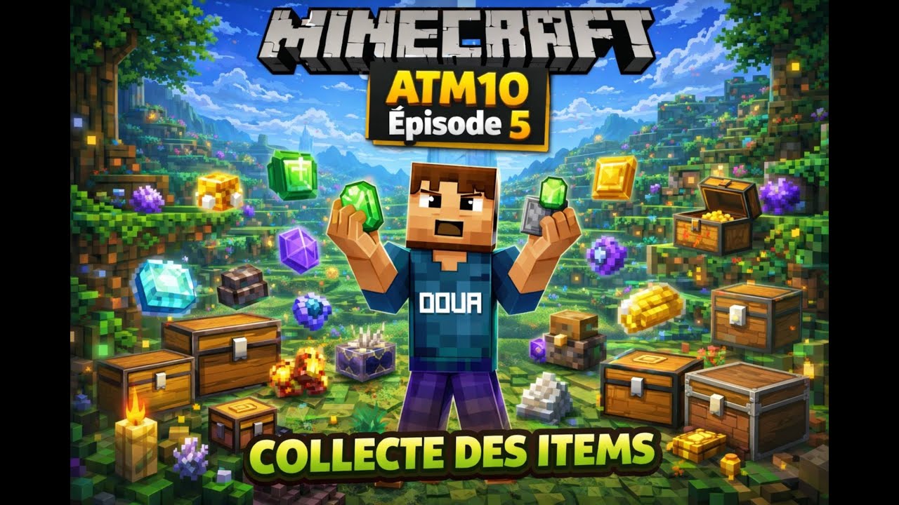 Les items de loot - ATM10 E5