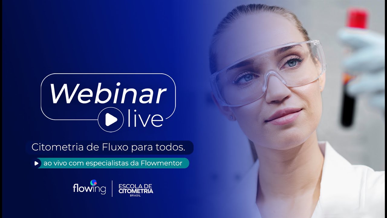 Webinar Live - Citometria de Fluxo para todos