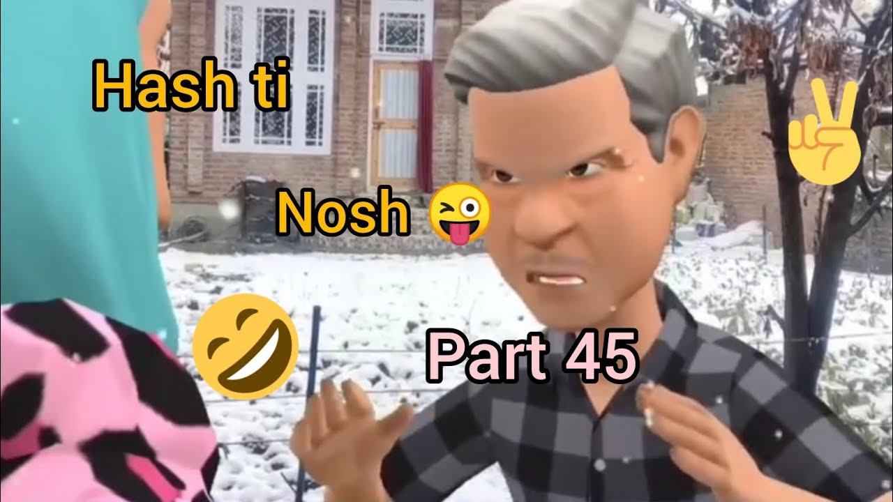 Hash ti Nosh 🥻🍉 Part 45 season 2@kashmiricartoonverse