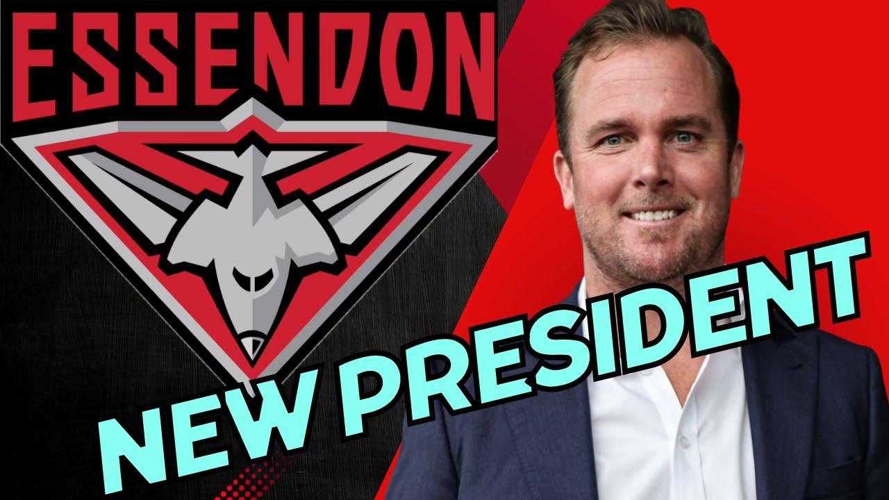 Эндрю Уэлш — новый президент ESSENDON после ухода Дэйва Бархэма.