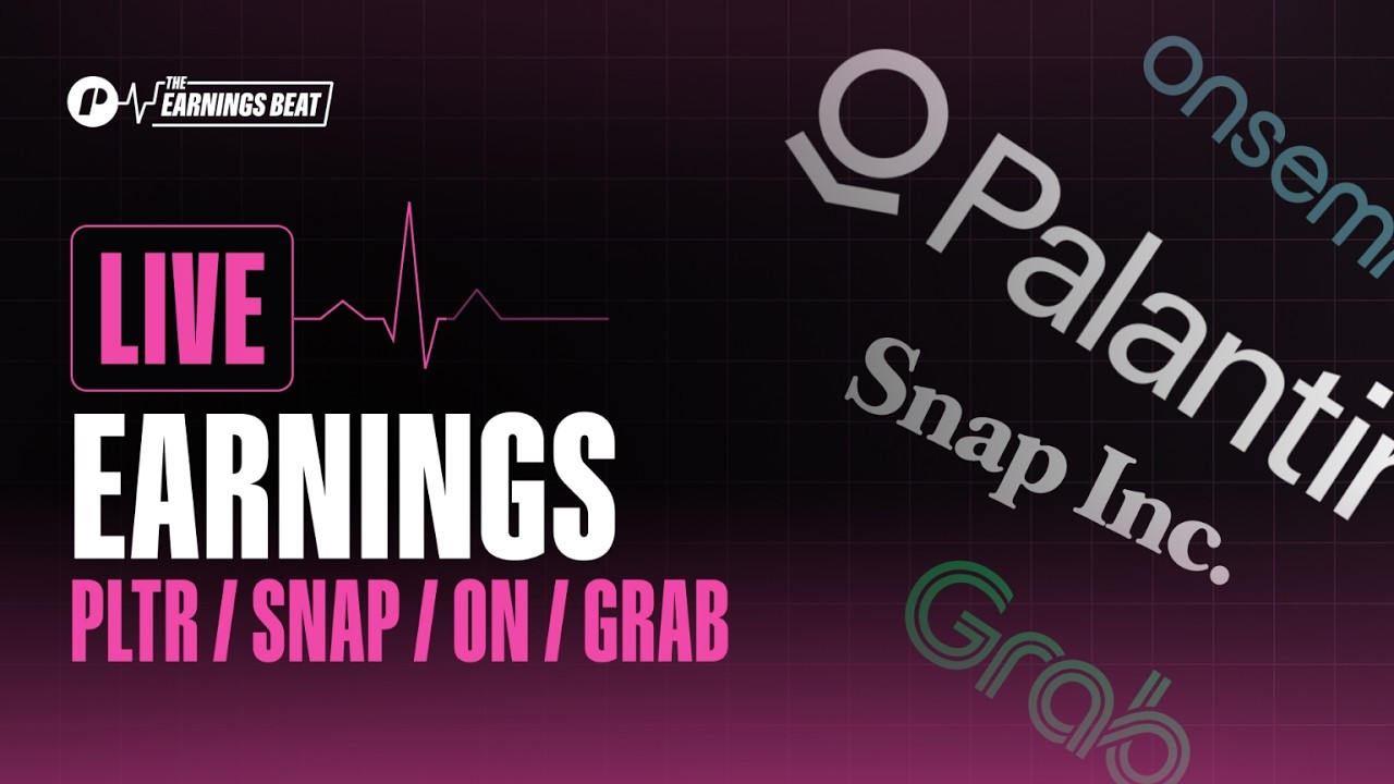 Palantir Earnings LIVE 🚨SNAP Outlook + PLTR Q2 Results! SNAP ON GRAB VRTK FANG Earnings Aug 3
