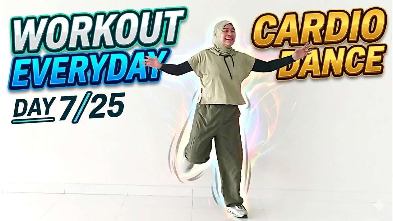 Workout everyday at home : 18 min Cardio dance burn fat  #workoutathome #eassyworkout 