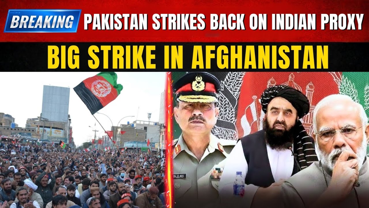 Pakistan Strikes Back On Indian Proxy | Big Strike In Afghanistan