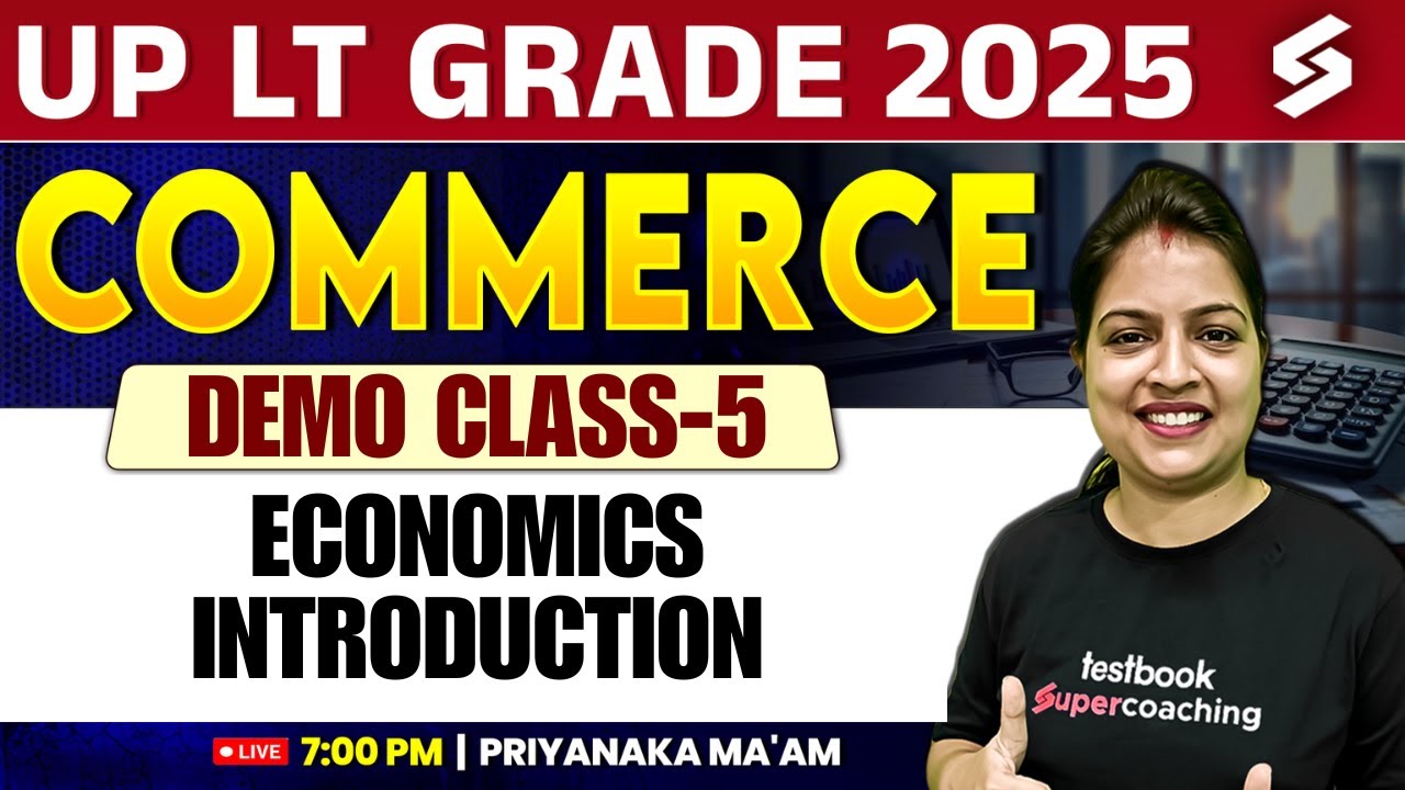UP LT Grade New Vacancy 2025 | UP LT Grade Commerce Classes #4 By Priyanka Mam