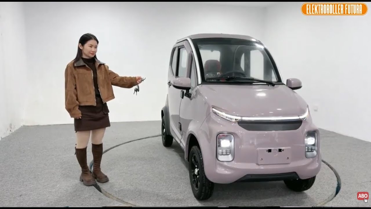 Weltneuheit Kabinenroller Lima Q7 neu bei Elektroroller Futura 45 km/h 80 km RW Elektromobil E-Mobil