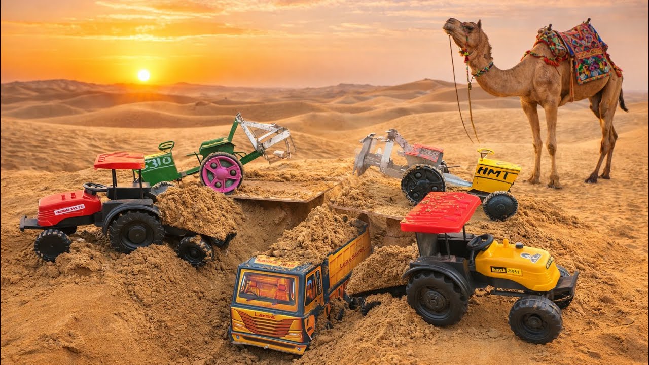 Kids Toys Vehicles Accident | Tractor Truck Big Crash | Kids Toys Club1 