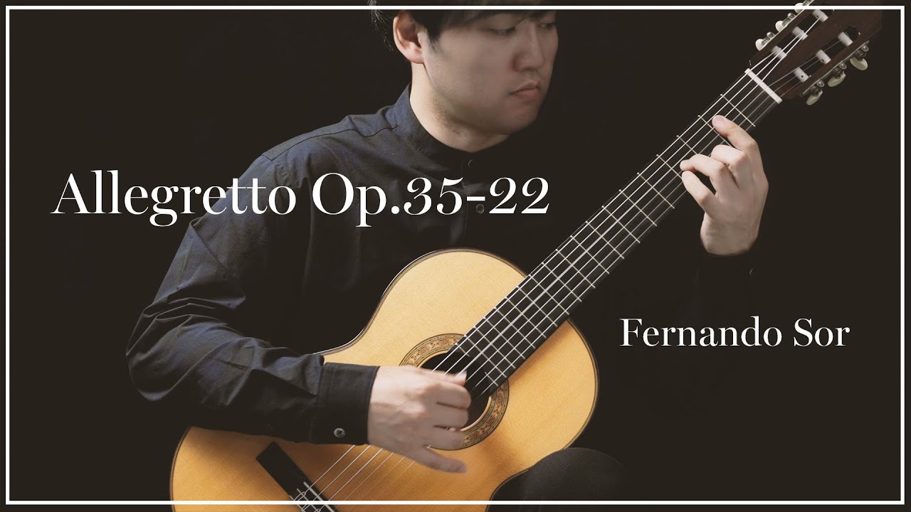 Allegretto op.35-22 / F.Sor 月光（F.ソル）｜　小暮浩史 　　使用ギター：ヘルムート・ブッフシュタイナー（2003年）