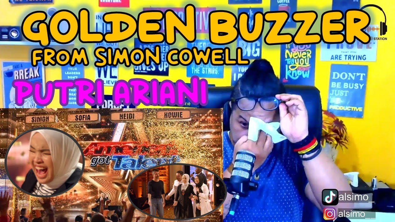 🔴NANGIS BARENG SINI❗Golden Buzzer Putri Ariani dapat GOLDEN BUZZER Dari American's Got Talent 2023