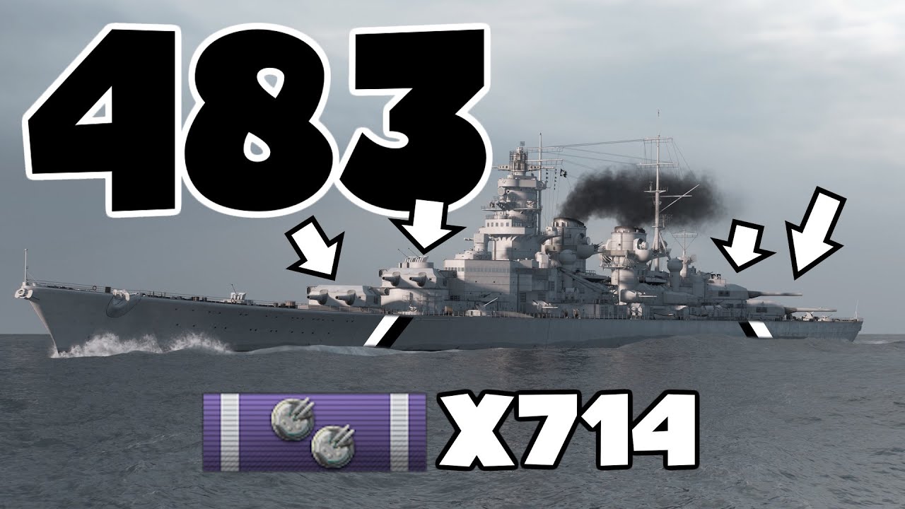 the BIGGEST German Guns on Sea