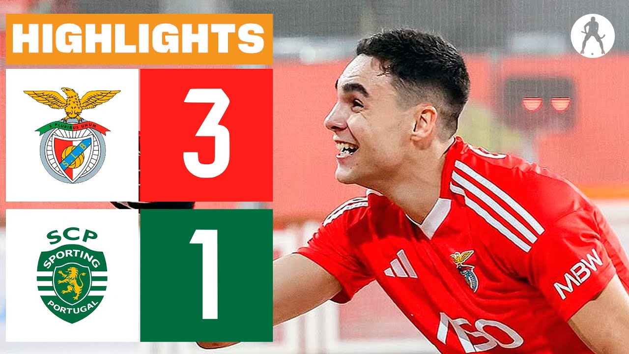Benfica vs Sporting (3-1) | HIGHLIGHTS CN PLACARD