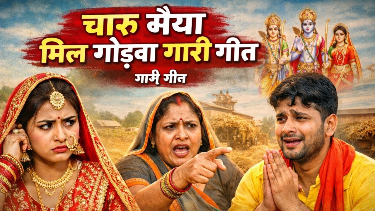 चारु भैया मिल गोढ़वा ❤️ गारी गीत 