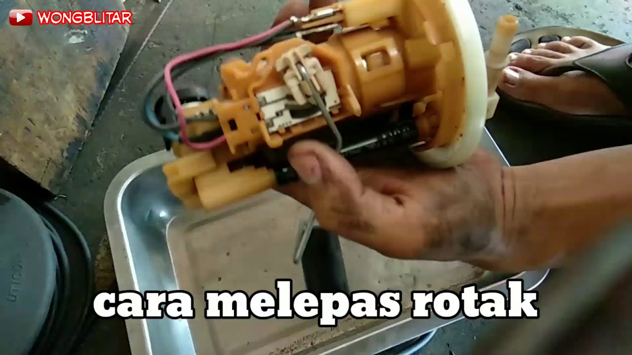 Cara melepas rotak Vixion