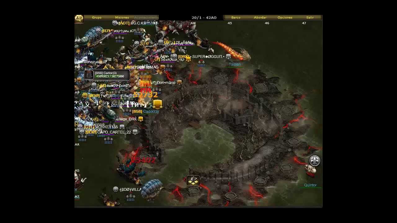 Seafight America Latina 2 Tirando Cadocs y Paliza a los 858