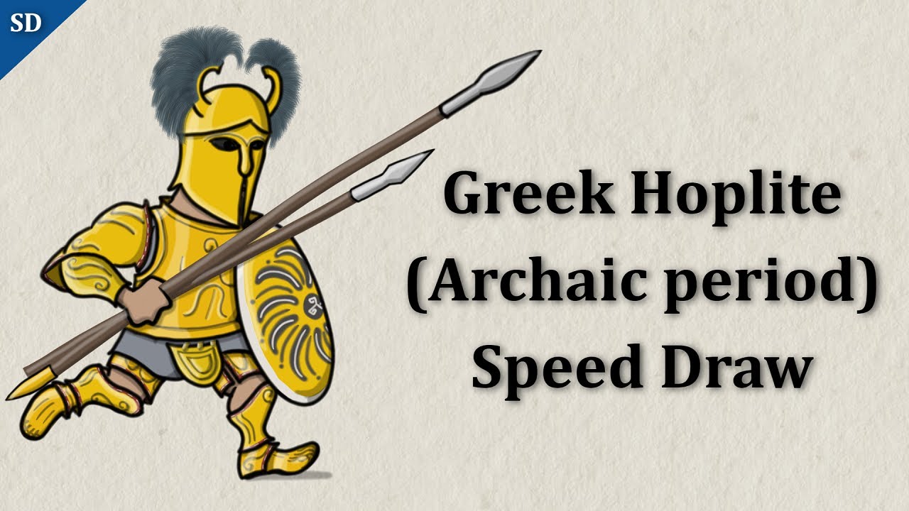Greek Hoplite (Archaic) (speed draw)