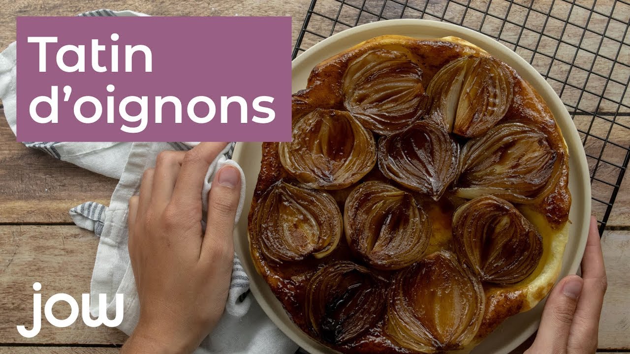 Recette de la tatin d'oignons