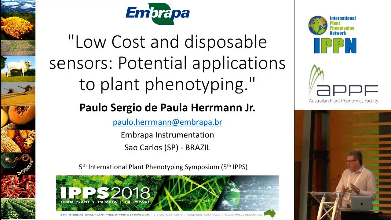 Low Cost and disposable sensors: Potential applications to plant phenotyping | Paulo Herrmann