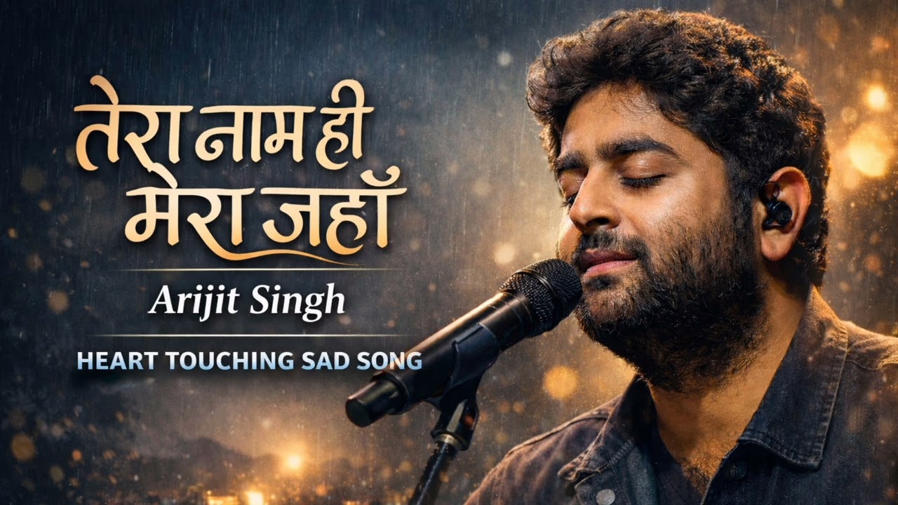 Tera naam hi mera jhaa [offical video ] arjit singh |heart touching sad song ❤️‍🩹