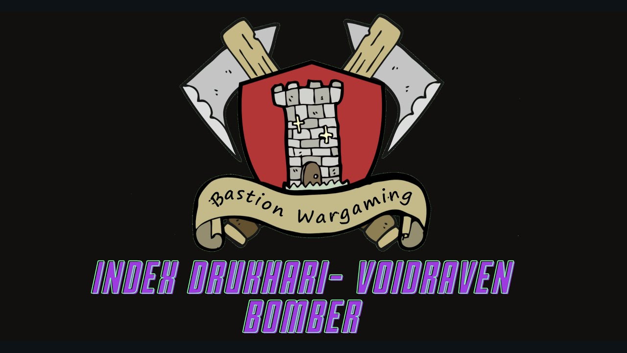 Index Drukhari- Unit by Unit- Voidraven Bomber
