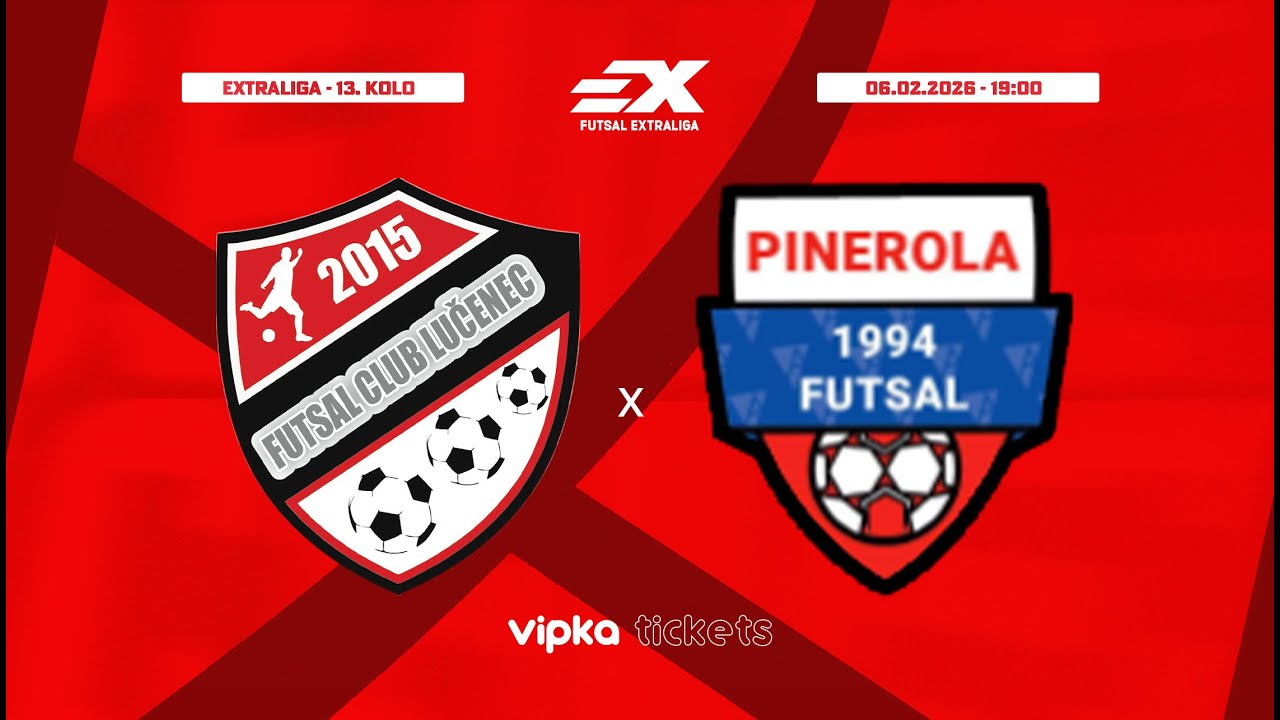 FUTSAL CLUB LUČENEC VS PINEROLA BRATISLAVA / EXTRALIGA / 13. KOLO