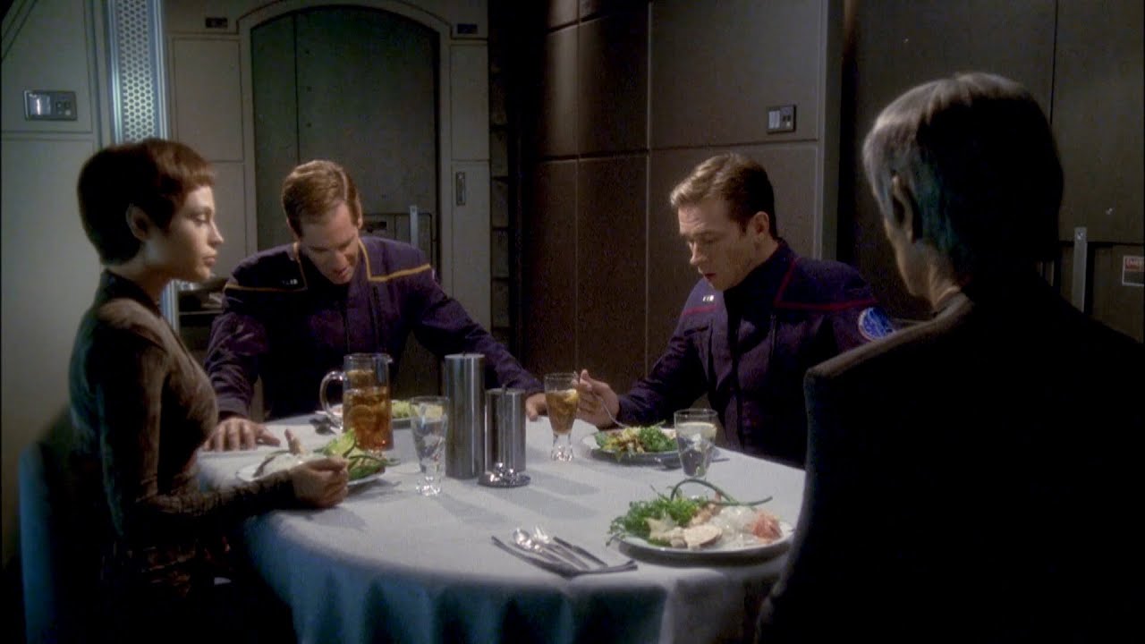 Archer invites a Vulcan captain to dinner