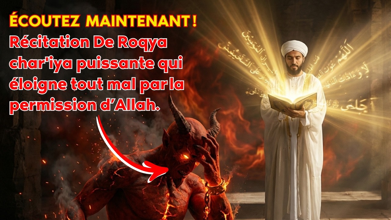 ÉCOUTEZ CETTE ROQYA DESTRUCTION TOTAL DU MAL, SORCELLERIE, DJINN, MAUVAIS OEIL, DESENVOUTEMENT ✨