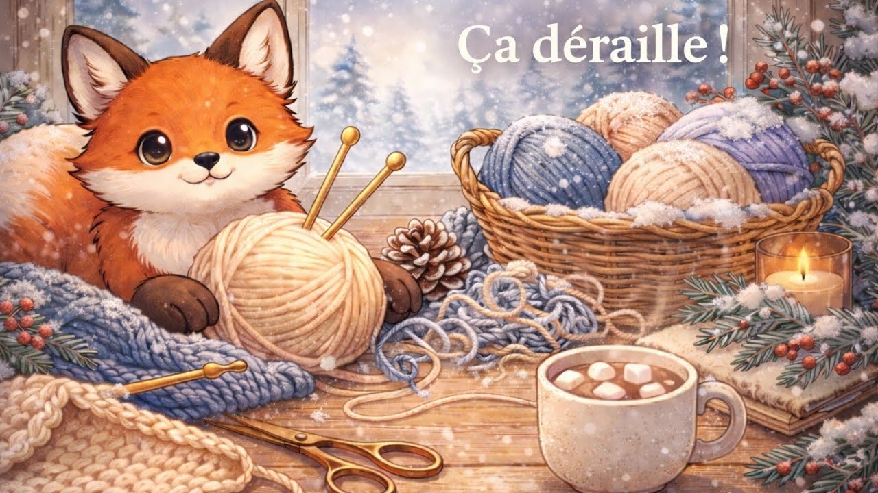 S1. Ep4. Podcast Créatif & Papotage 🇫🇷 | Cafouillages, projets & vraie vie – Chez la Renarde 🧶