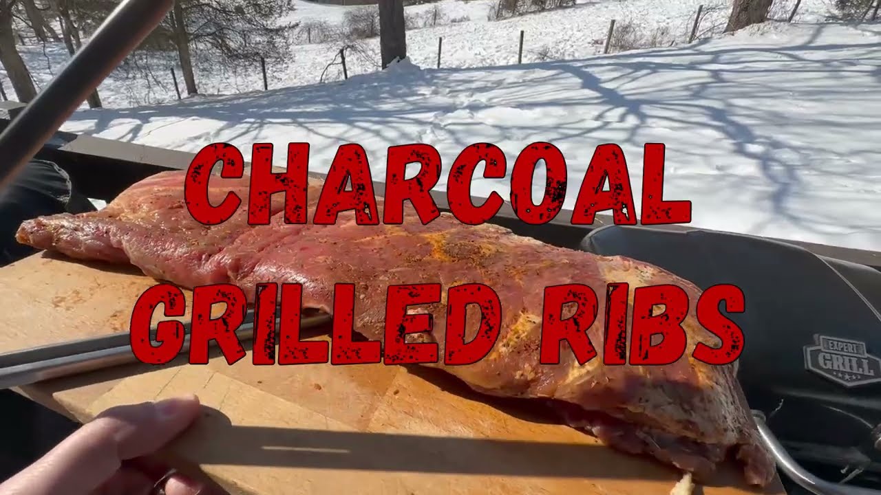 Charcoal Grilled Ribs - Easy, Delicious and Juicy! Grill time!