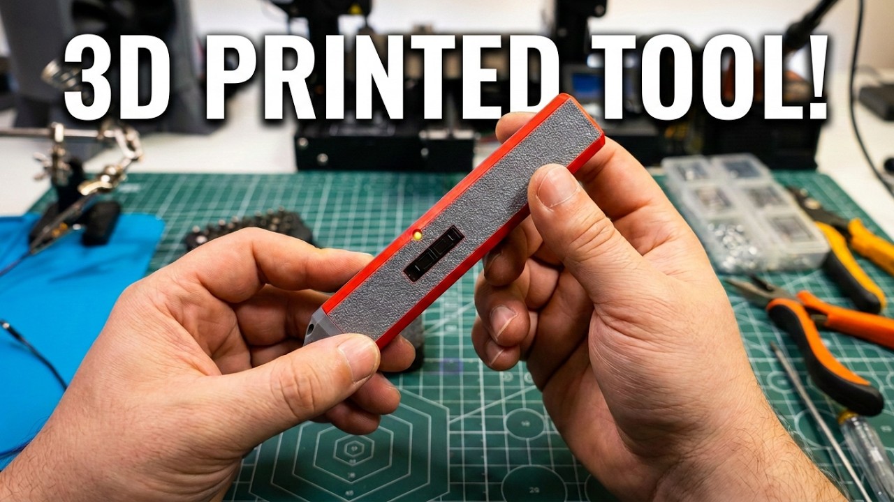 DIY Rechargeable Mini Screwdriver | Fully 3D Printed Build