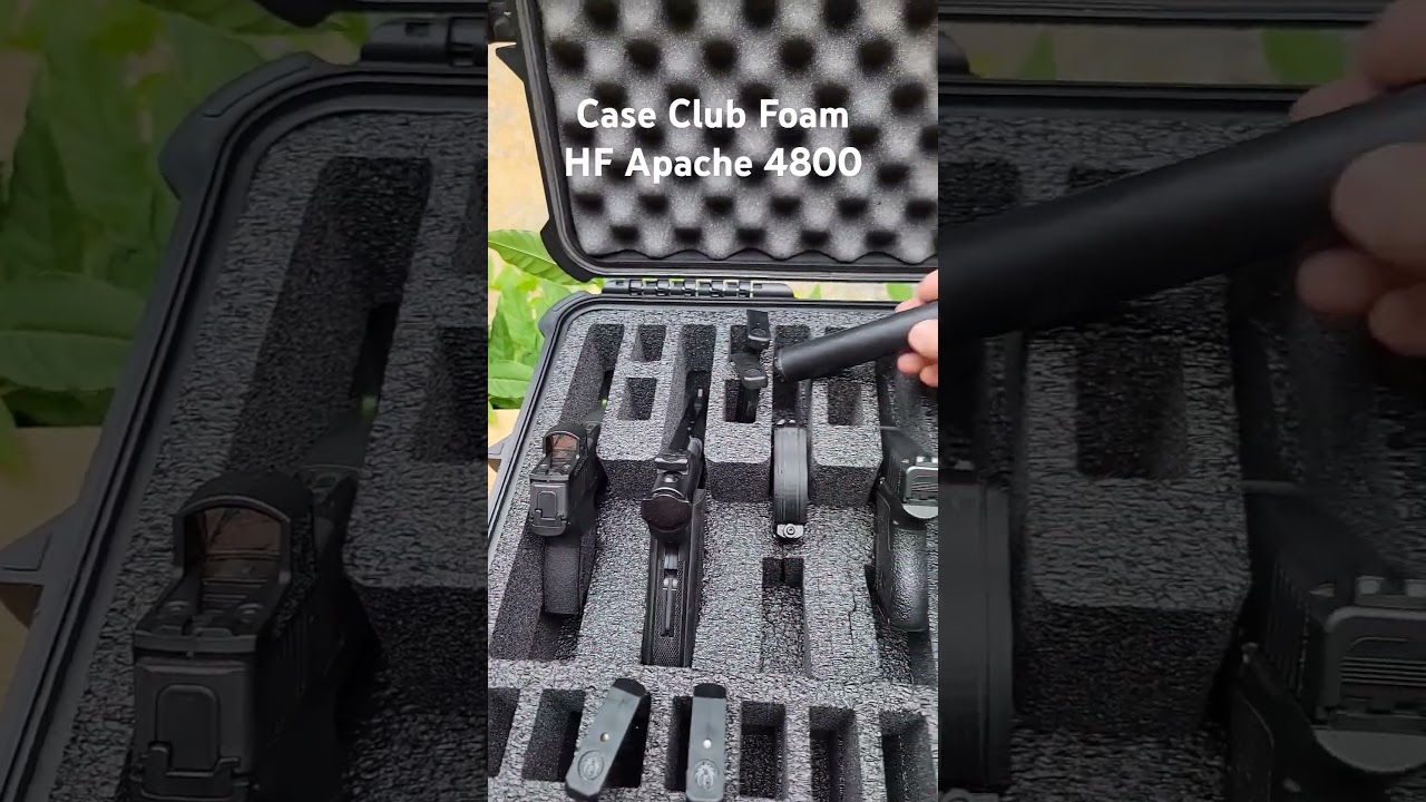 Кейс для пистолета Harbor Freight Apache 4800 с вкладышем Case Club от Amazon