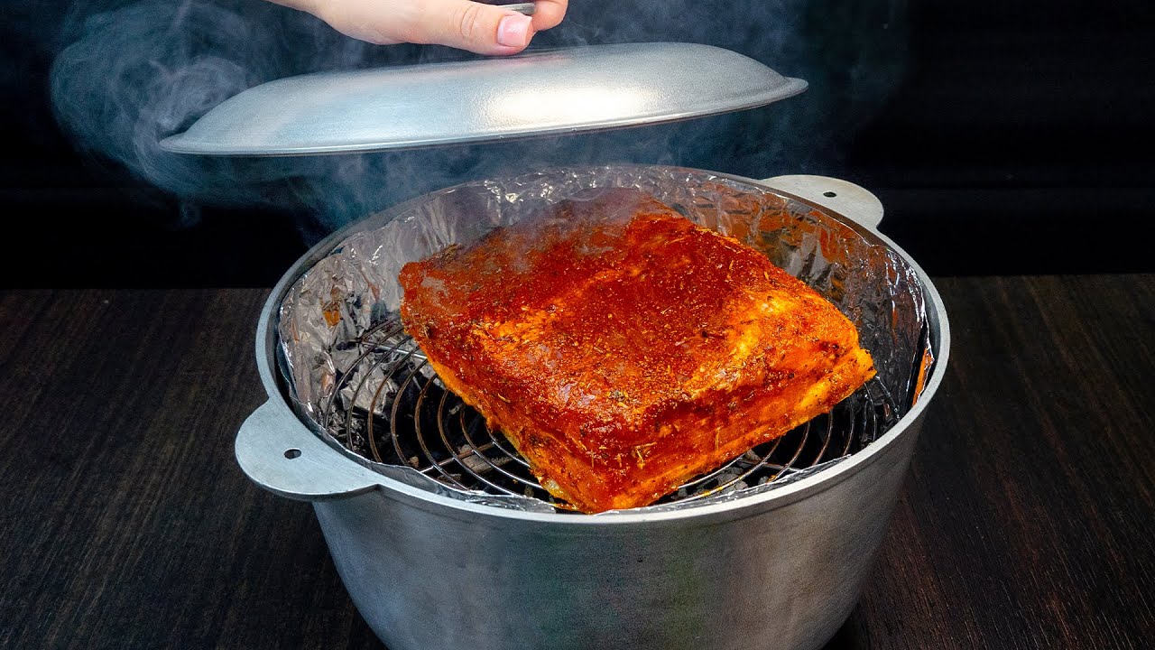 Я готовлю копченое мясо таким образом уже 7 лет и ни разу не подводил!