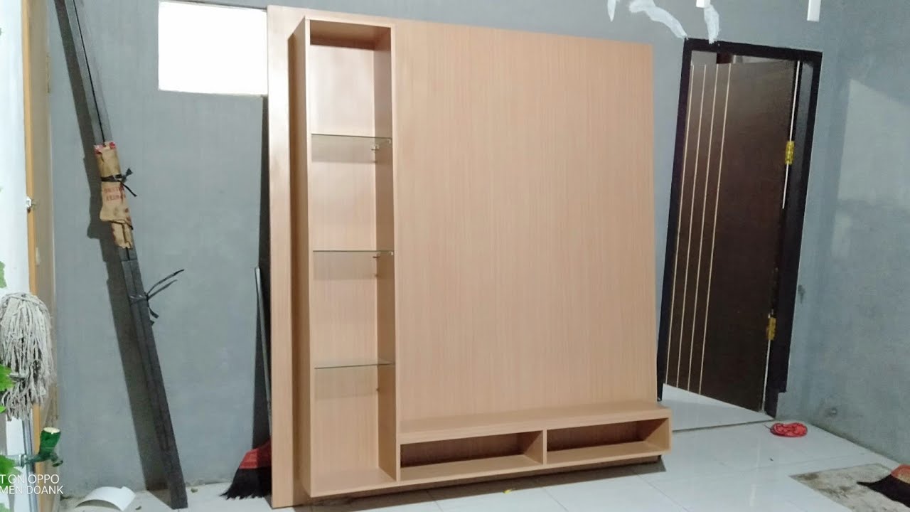 Cara Membuat Backdrop TV Minimalis