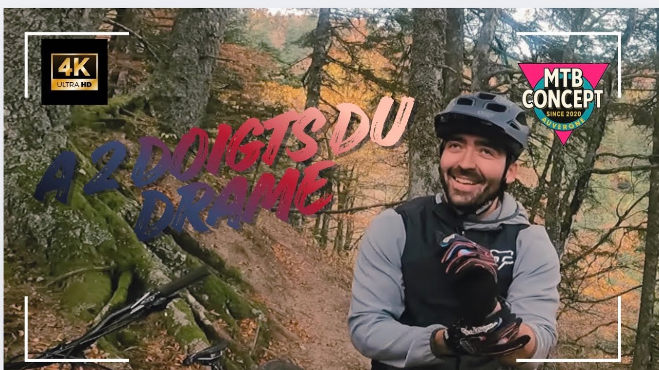 VTT CAMILLE FAIT UNE CHUTE DE 5 METRES DANS UN FREERIDE