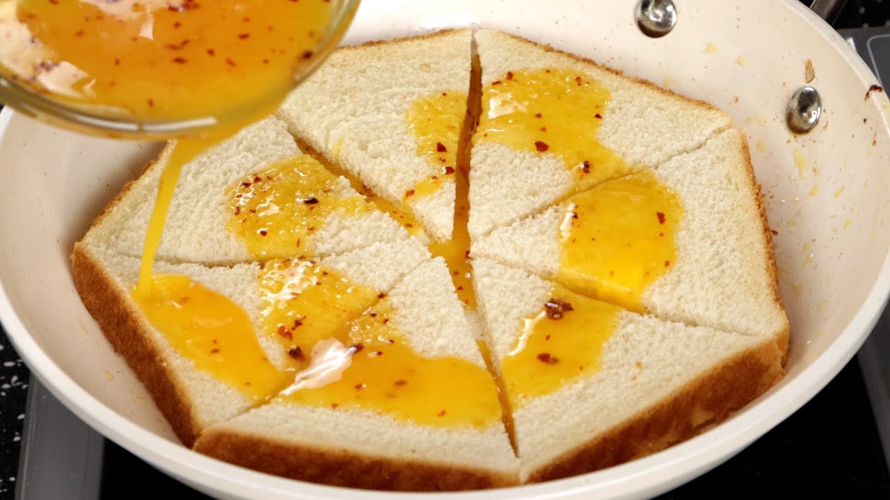 10 minutes Bread Recipe | Bread Egg sandwich Recipe | Bread egg pizza | Leftover Bread pizza