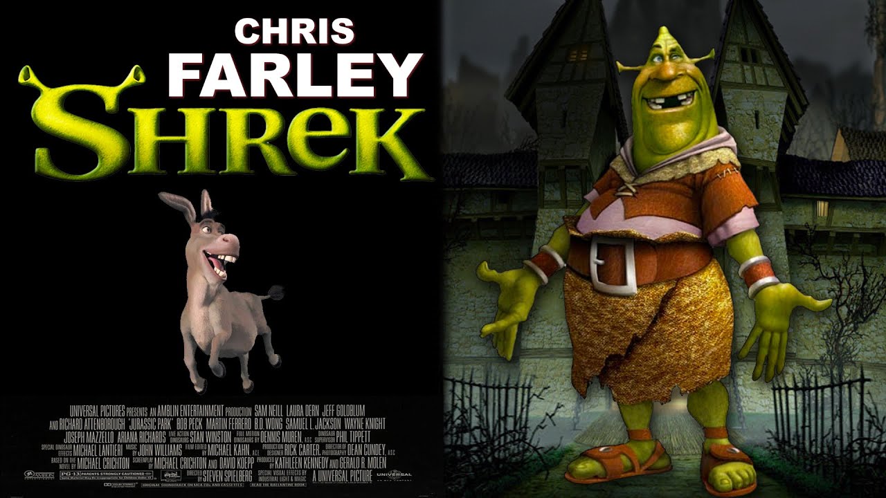 Inside Chris Farley’s Lost Version of Shrek