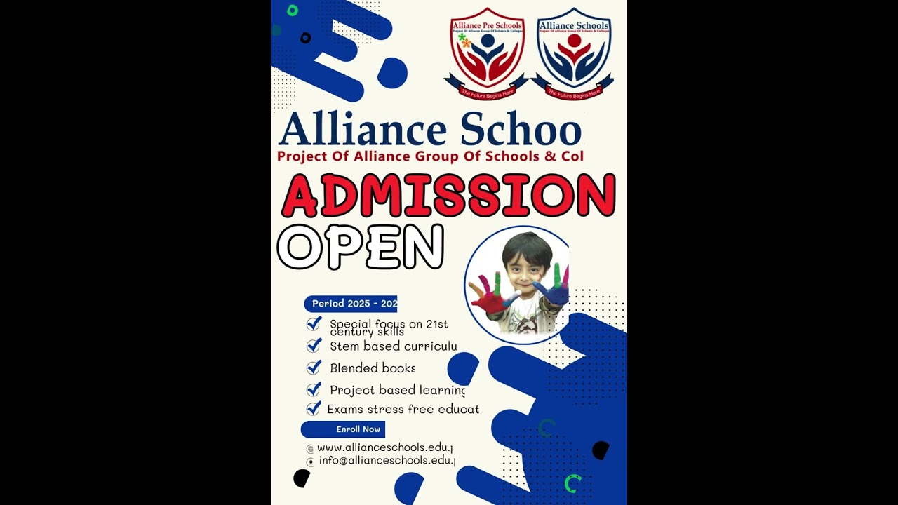 Admissions are Open for Academic 𝗦𝗲𝘀𝘀𝗶𝗼𝗻 2025-2026 | Alliance Schools