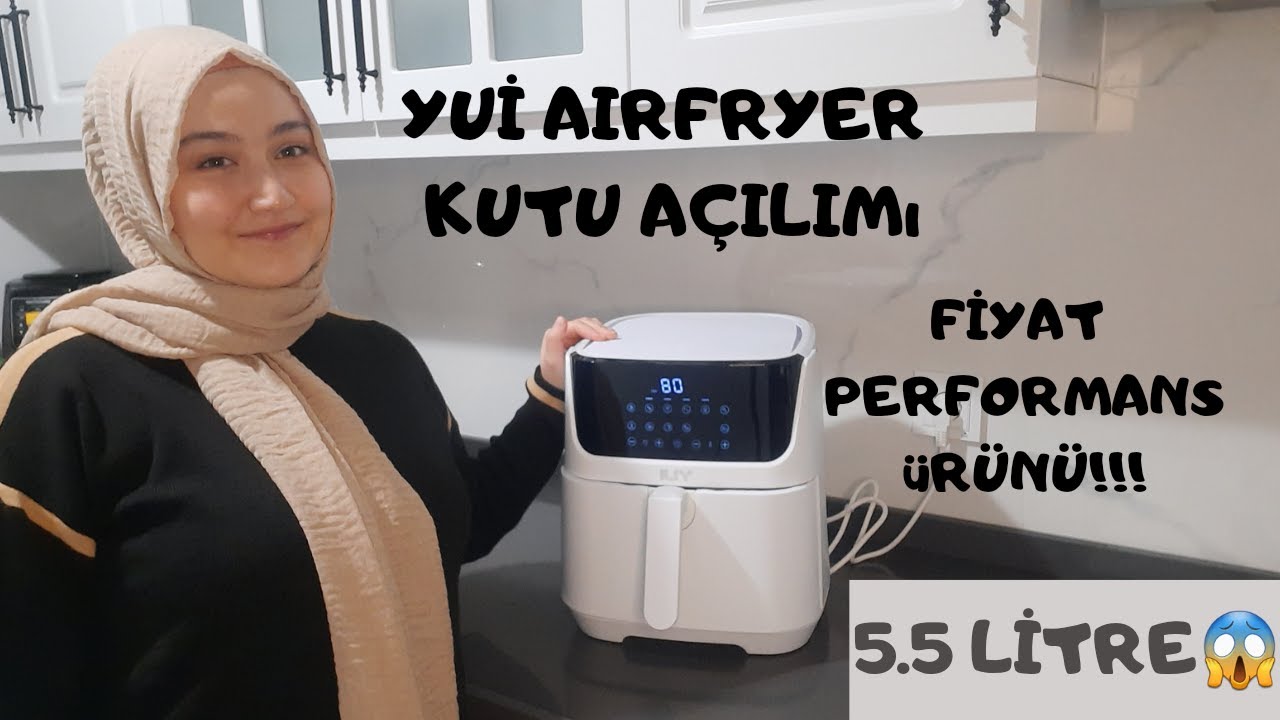 Fiyat Olarak En İyi Aırfryer🤑Yui M25 Aırfryer İnceleme👇Geniş Hacmiyle Fiyat Olarak En İyi Aırfryer🥇