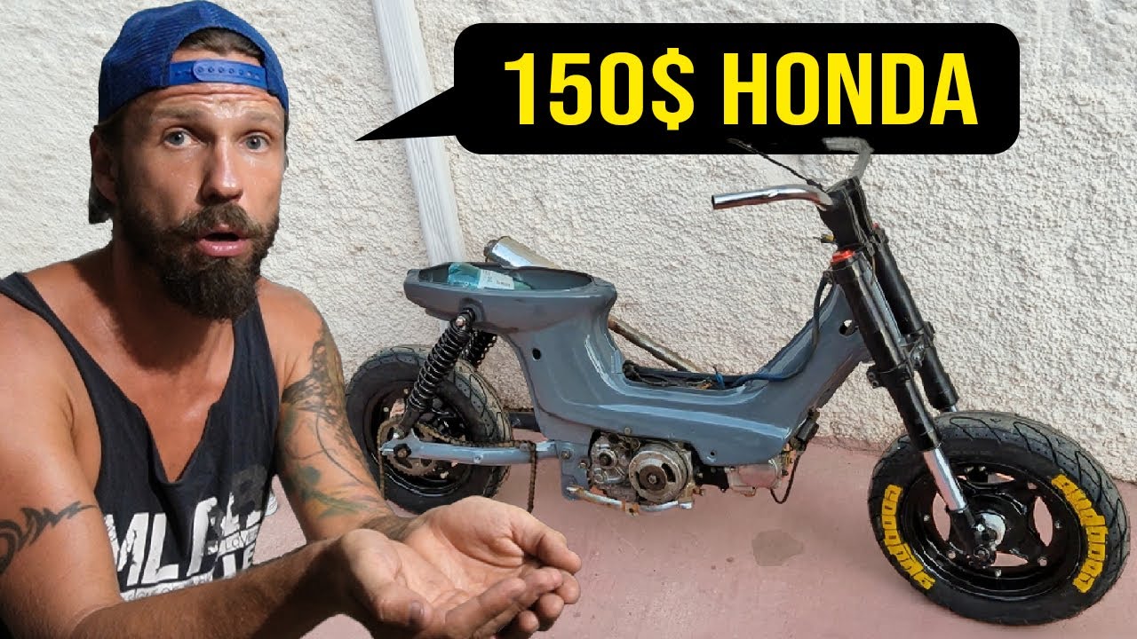 It's SEIZED(!) Will it Run First Time in 15 Years? / Honda Chaly / EP5