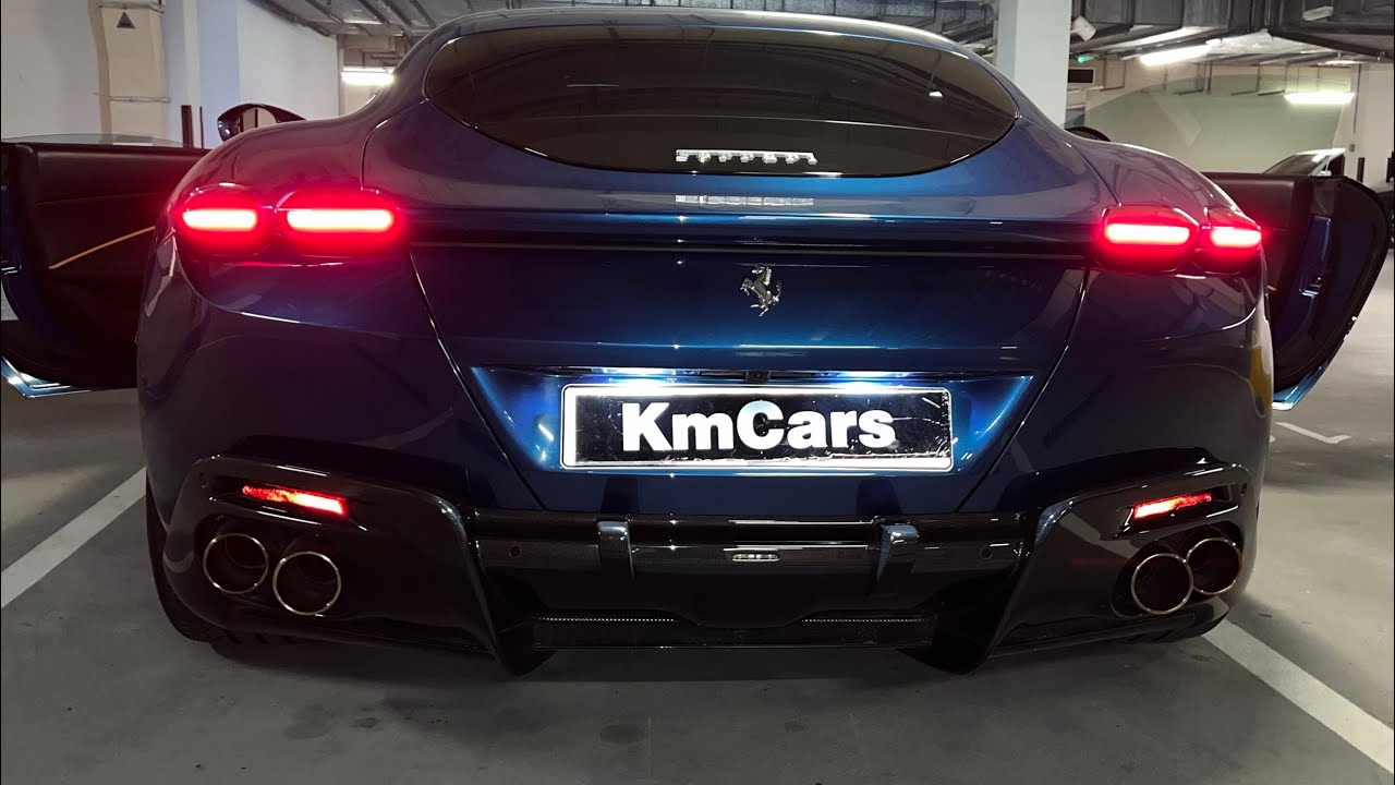 Ferrari Roma - Interior and Exterior Walkaround in Dubai (KMCARS)