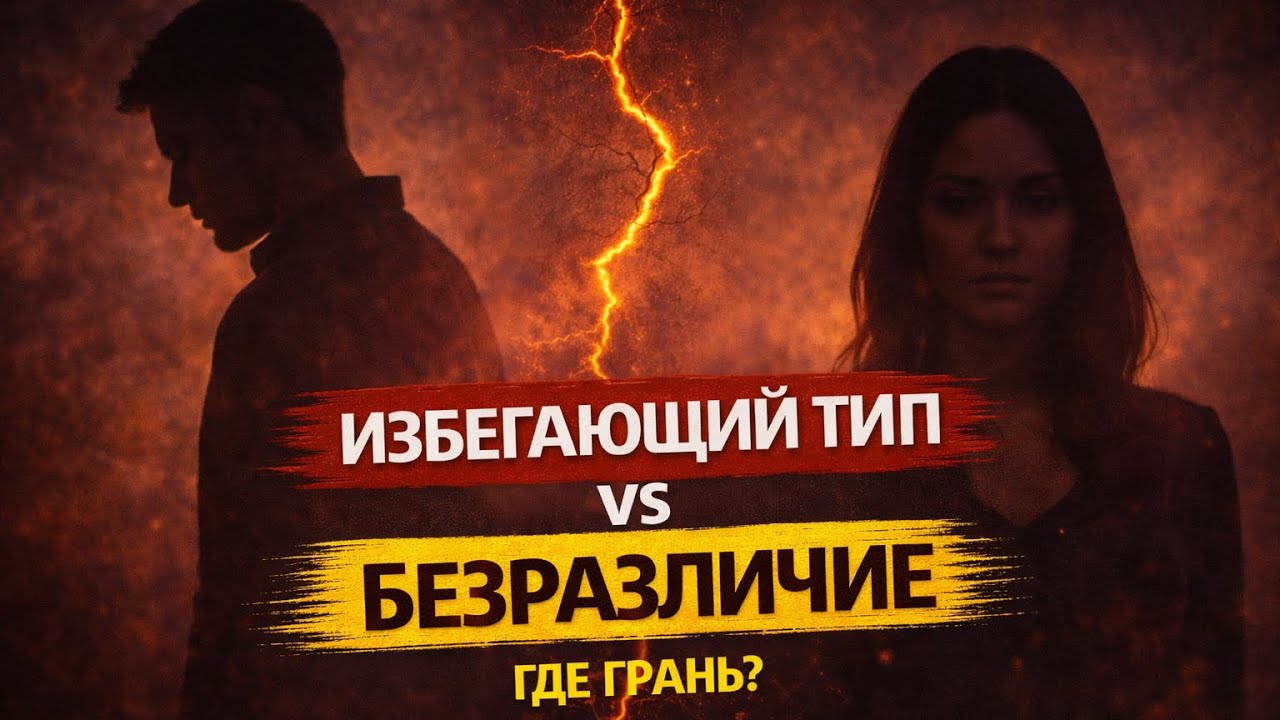 ИЗБЕГАЮЩИЙ ТИП ПРИВЯЗАННОСТИ ИЛИ БЕЗРАЗЛИЧИЕ? В ЧЁМ ОТЛИЧИЕ? #психология #отношения 